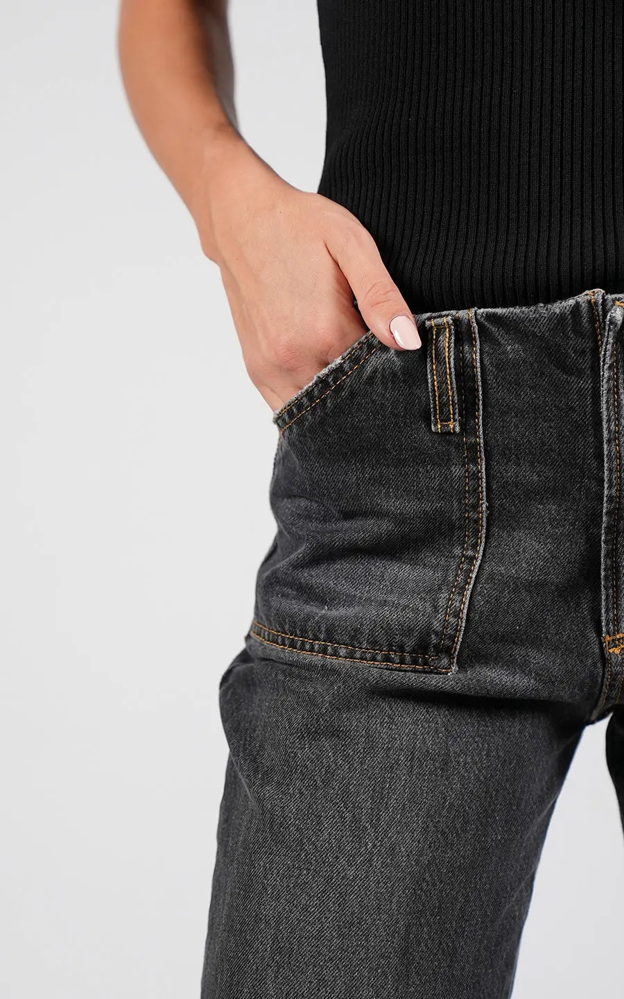 Designer Black Jeans, shop online with free delivery in UAE. Product gallery 9