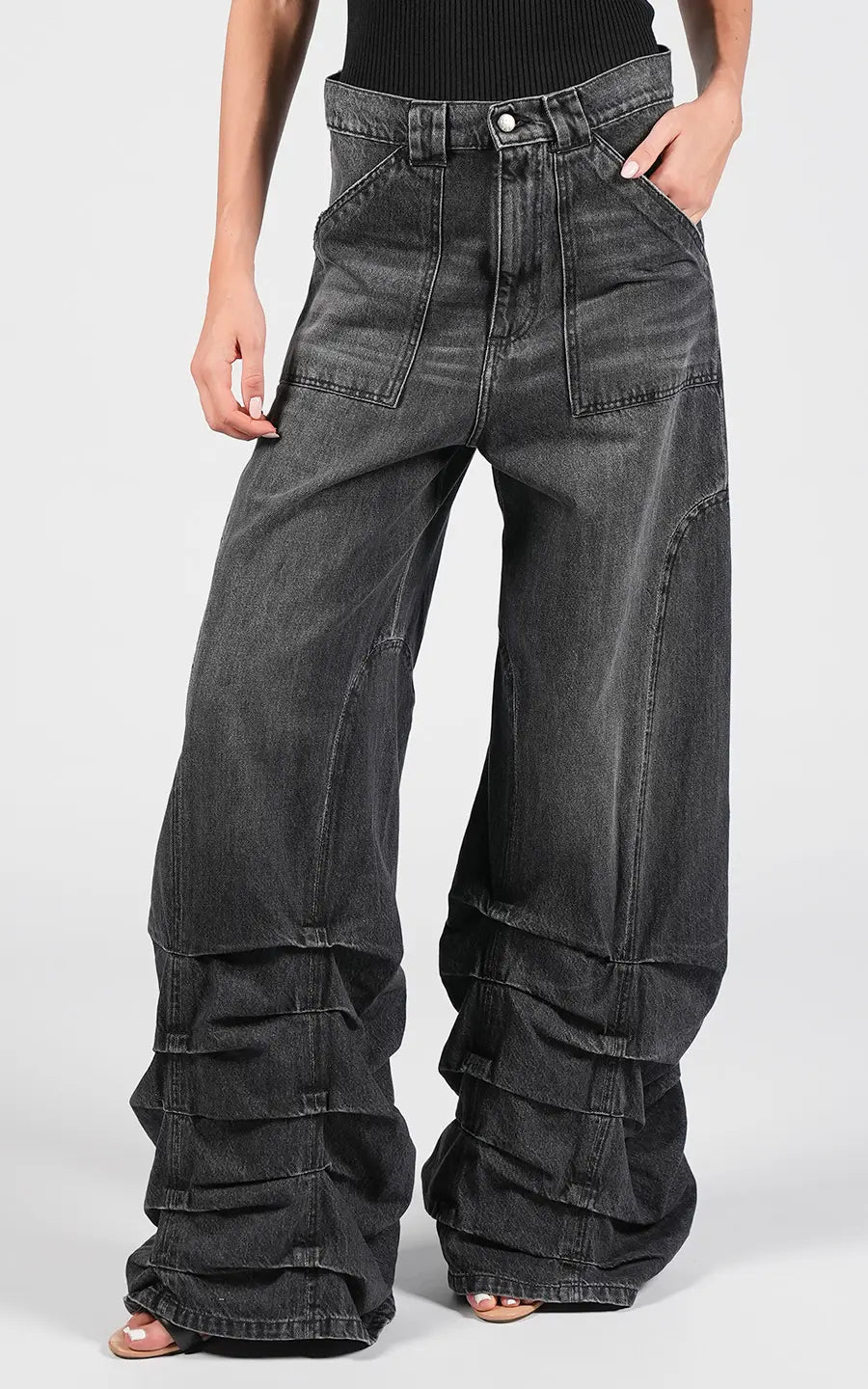 Designer Black Jeans, shop online with free delivery in UAE. Product gallery 2