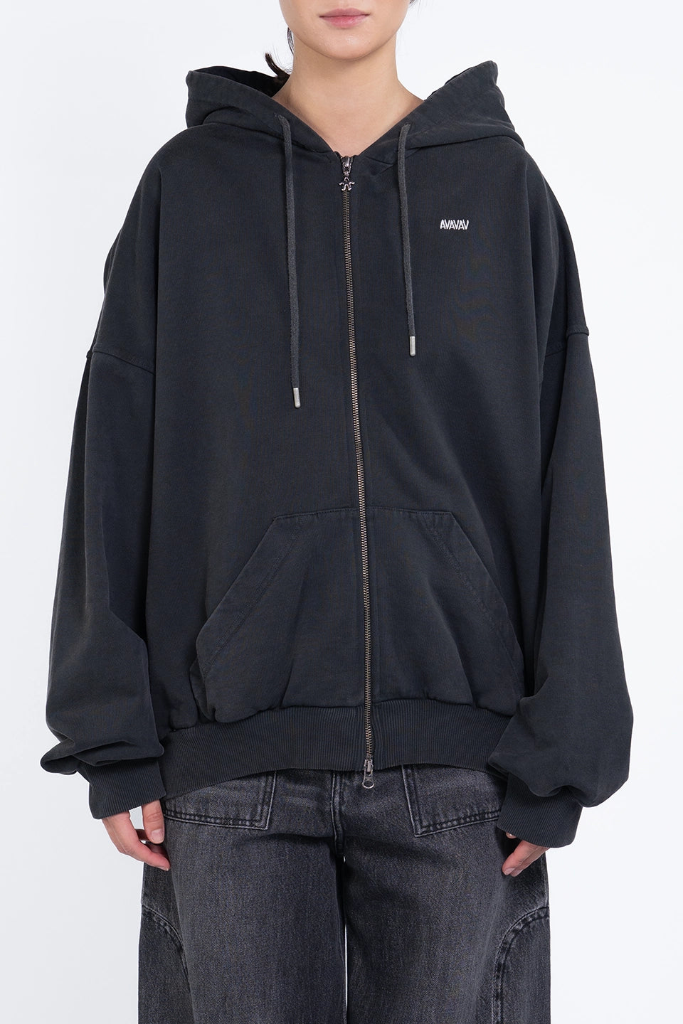 Shop online trendy Black Women Hoodie from Avavav Fashion designer. Product gallery 1