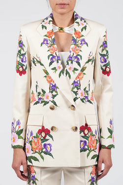 Borgo de Nor | Quinn Twill Cream Jacket
