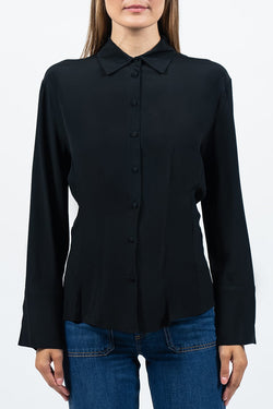 Federica Tosi | Black Silk blend Shirt