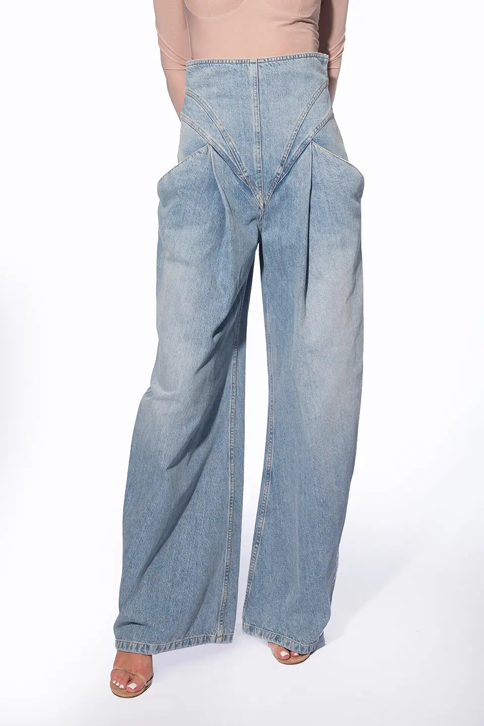 Light Blue High Waist Jeans