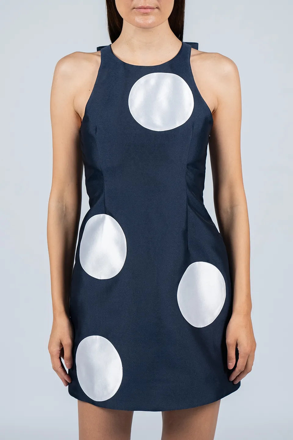 Shop online trendy Blue Mini dresses from Vivetta Fashion designer. Product gallery 1