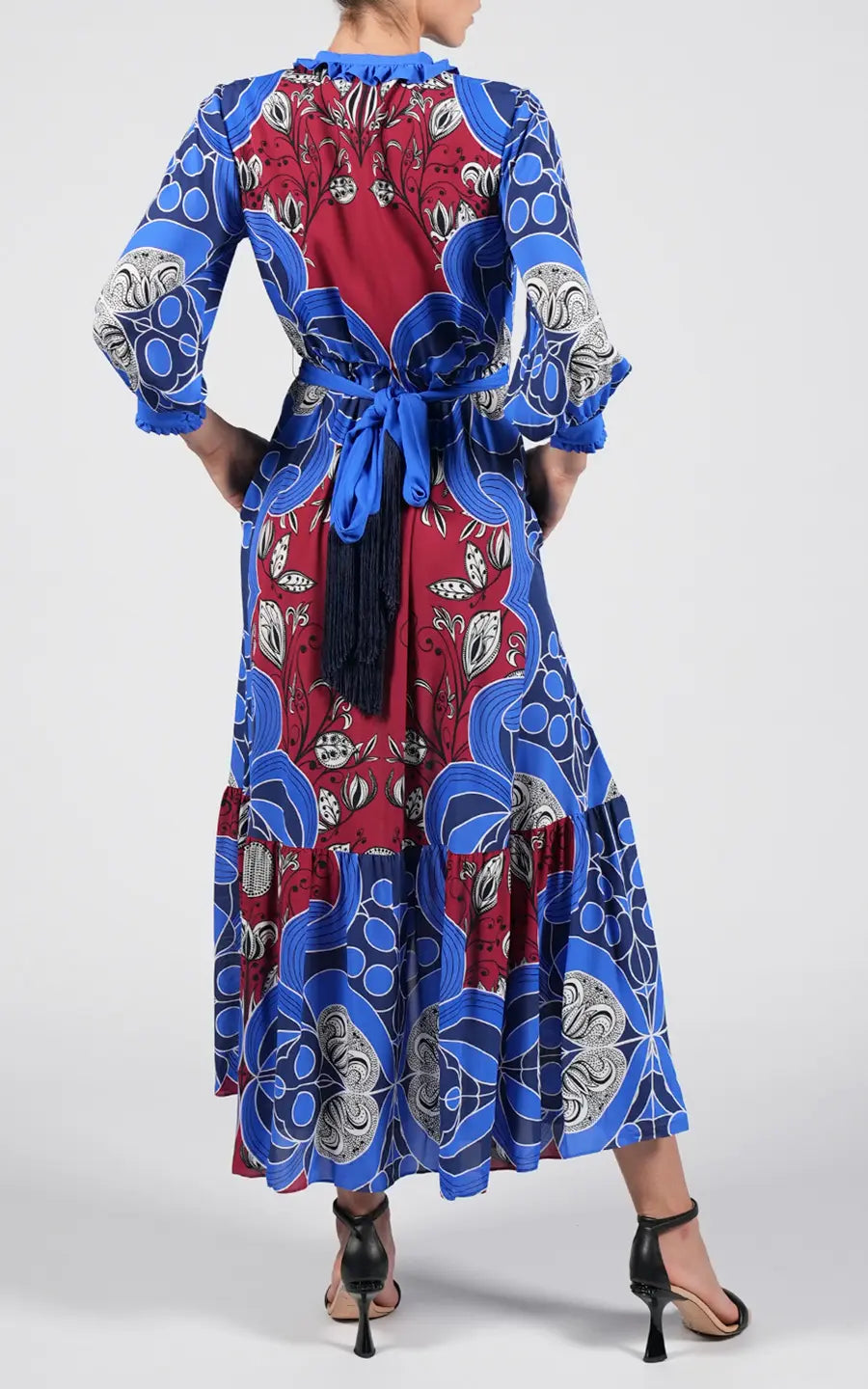 Designer Blue Maxi dresses, shop online with free delivery in UAE. Product gallery 4