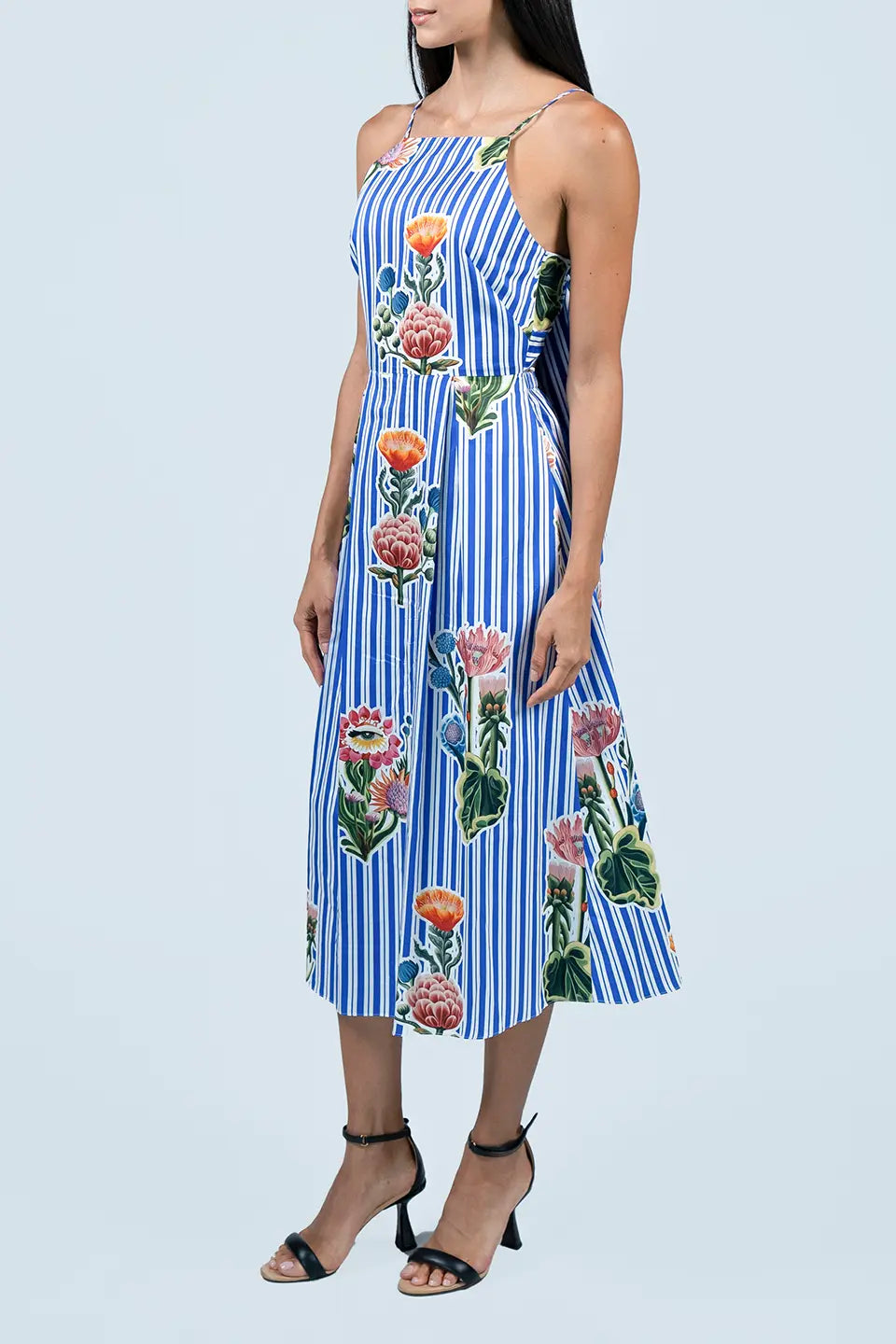 Designer Blue Midi dresses, shop online with free delivery in Dubai. Product gallery 3