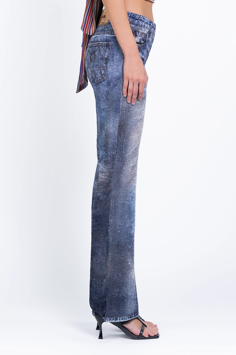 Designer Blue Women pants, shop online with free delivery in UAE. Product gallery 4