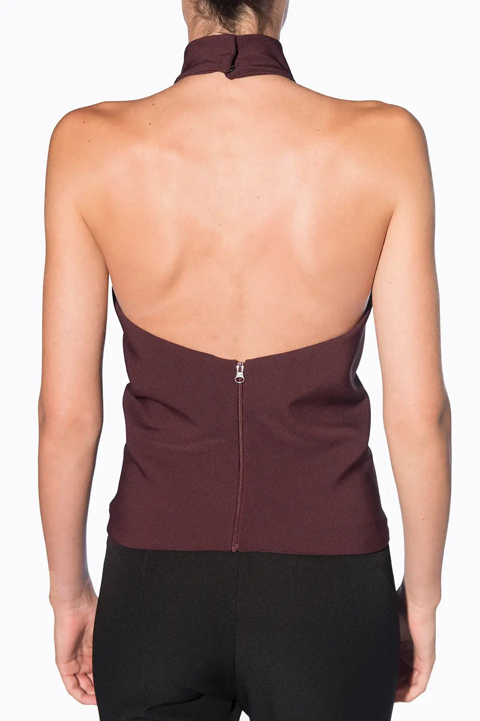 Designer Maroon Women sleeveless, shop online with free delivery in UAE. Product gallery 4