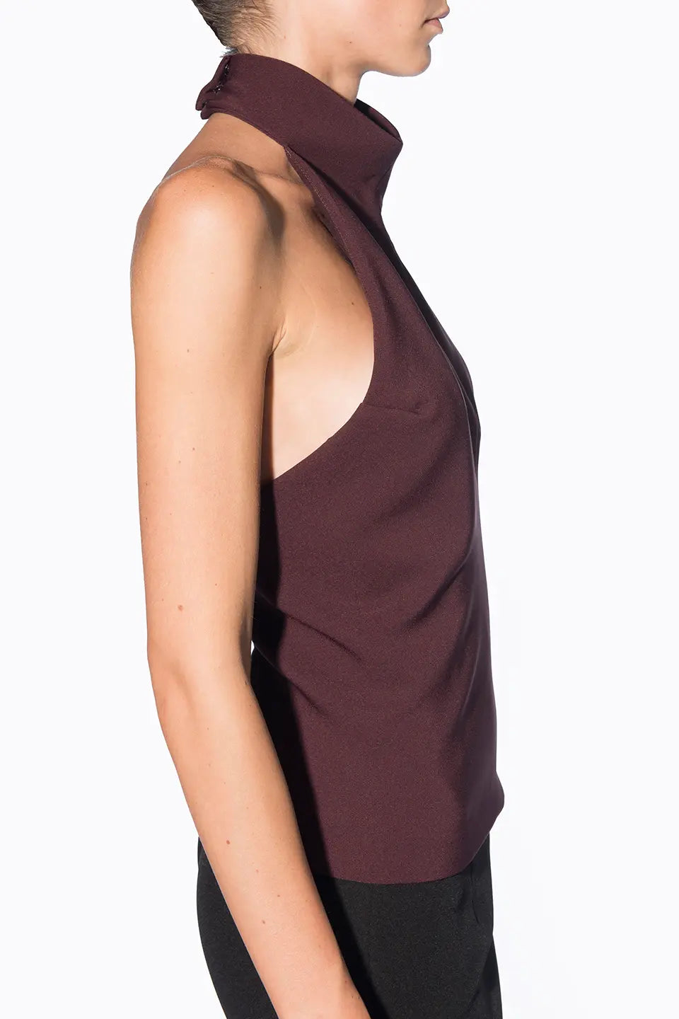 Designer Maroon Women sleeveless, shop online with free delivery in Dubai. Product gallery 3