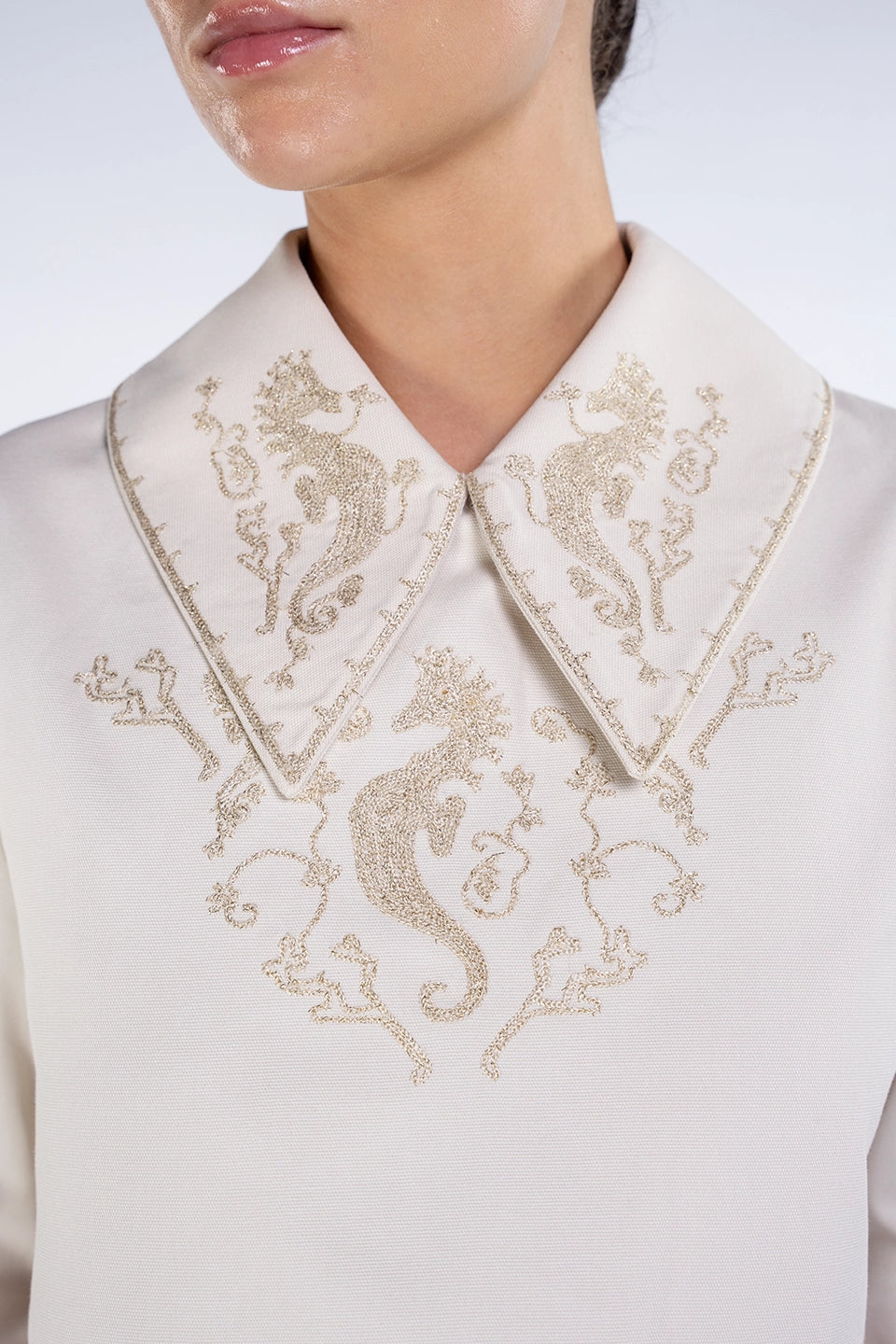 Designer White Women long sleeve, shop online with free delivery in UAE. Product gallery 6