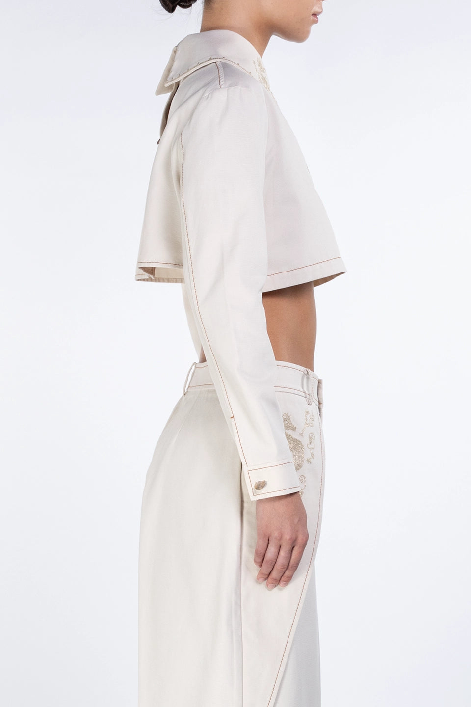 Designer White Women long sleeve, shop online with free delivery in UAE. Product gallery 4