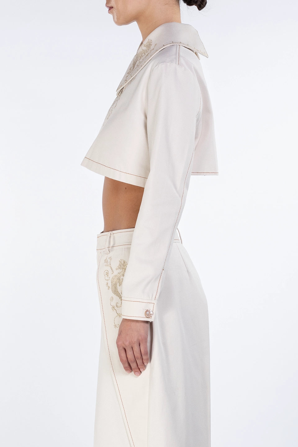 Designer White Women long sleeve, shop online with free delivery in UAE. Product gallery 2