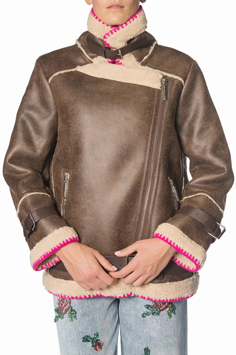 Designer Brown Jacket, shop online with free delivery in UAE. Product gallery 6