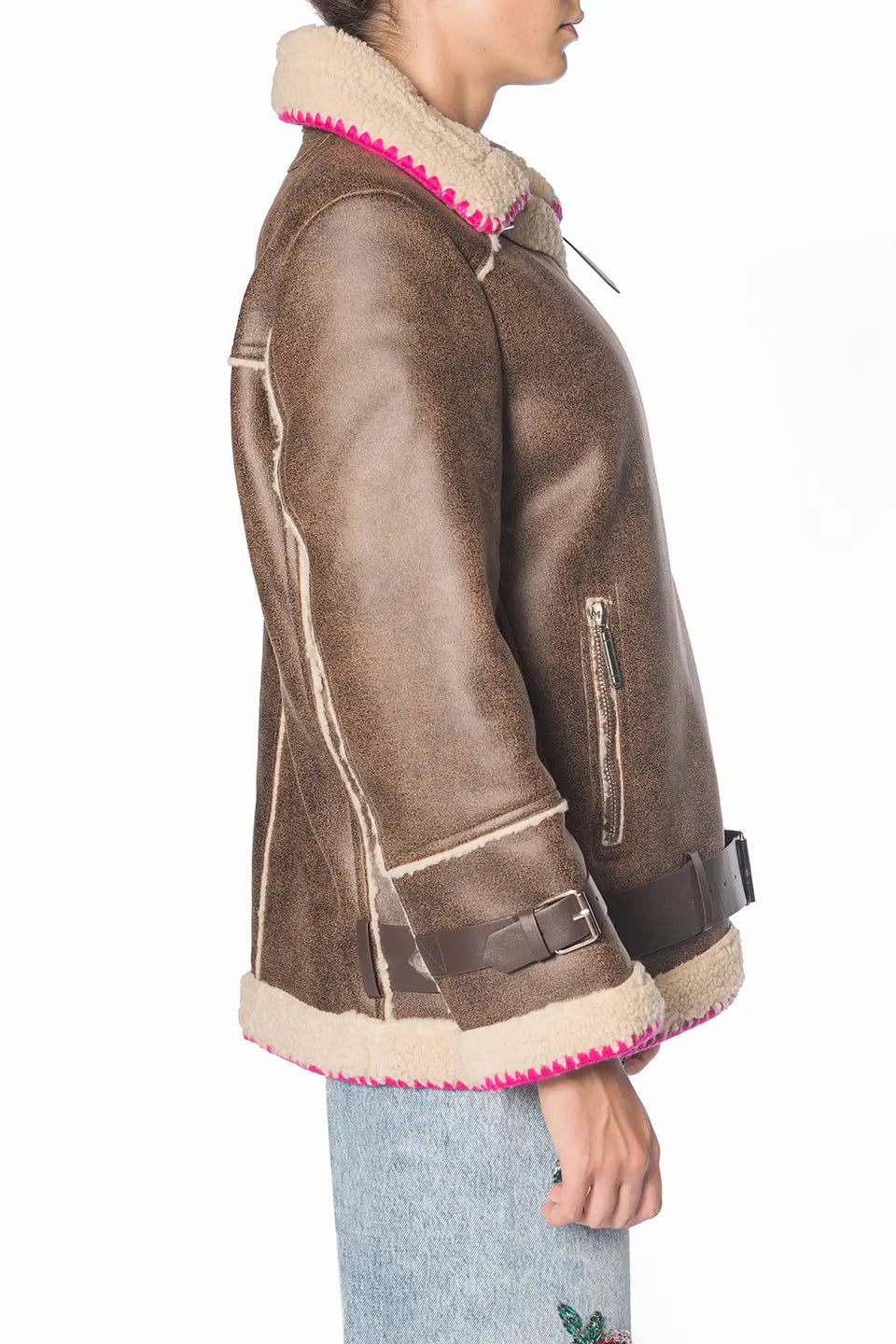 Designer Brown Jacket, shop online with free delivery in UAE. Product gallery 4