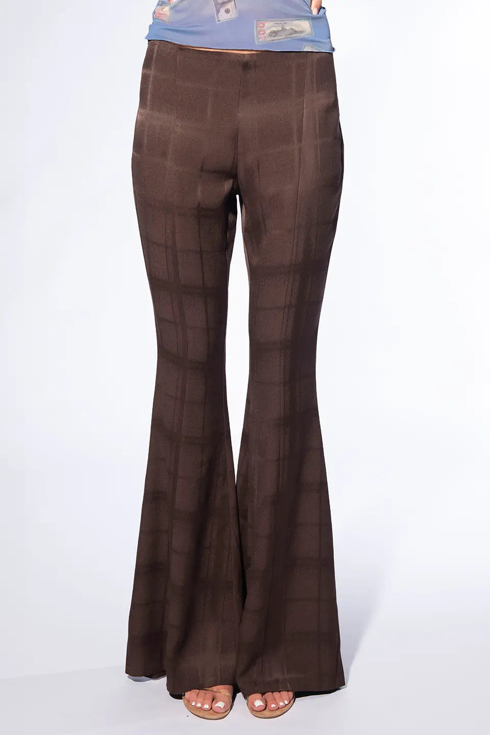 Designer Brown Women pants, shop online with free delivery in UAE. Product gallery 4