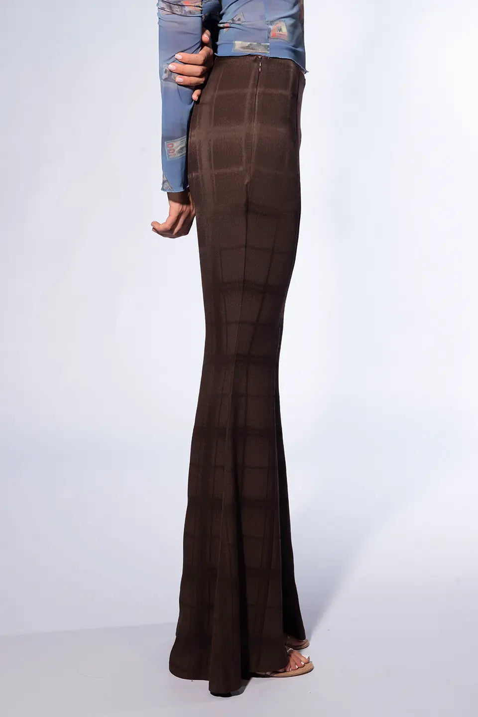 Designer Brown Women pants, shop online with free delivery in Dubai. Product gallery 3