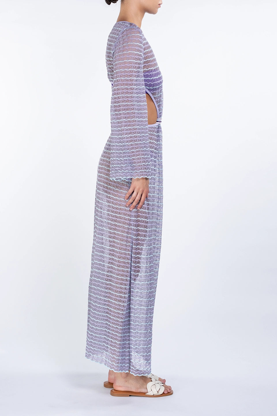 Designer Purple Maxi dresses, shop online with free delivery in UAE. Product gallery 5
