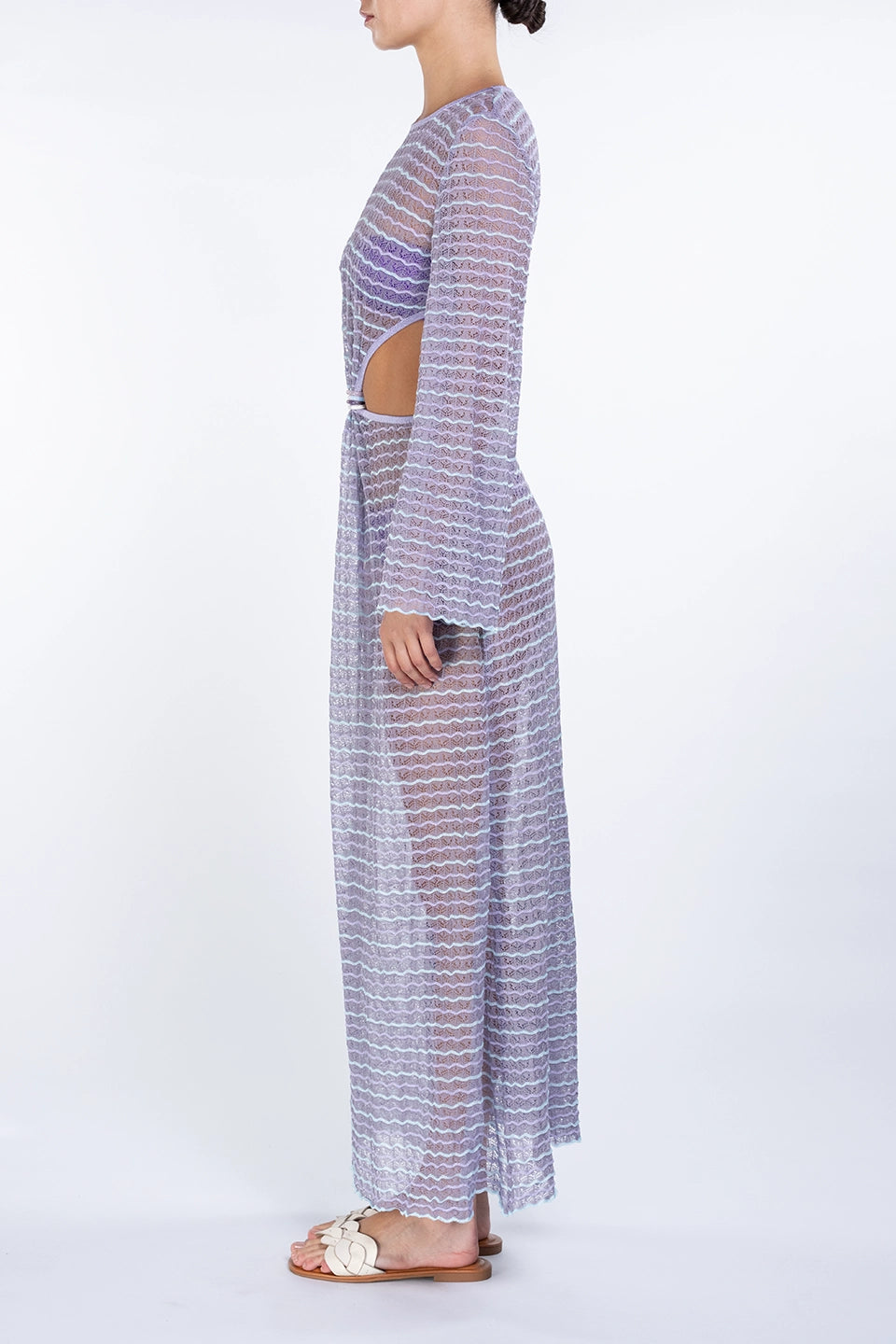 Designer Purple Maxi dresses, shop online with free delivery in UAE. Product gallery 6