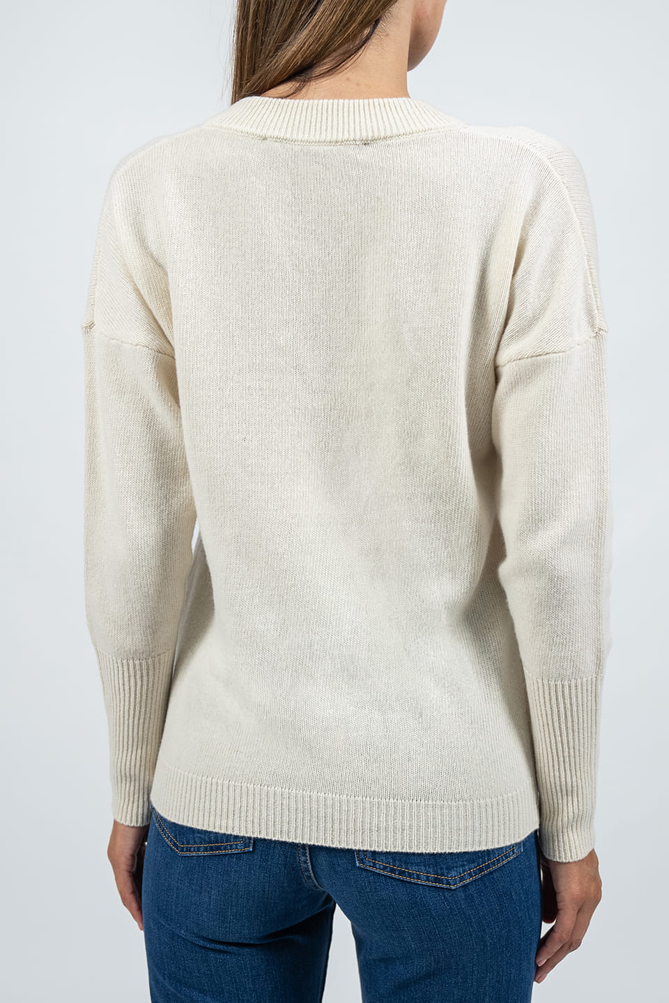 Thumbnail for Product gallery 2, Off-White Knit Sweater