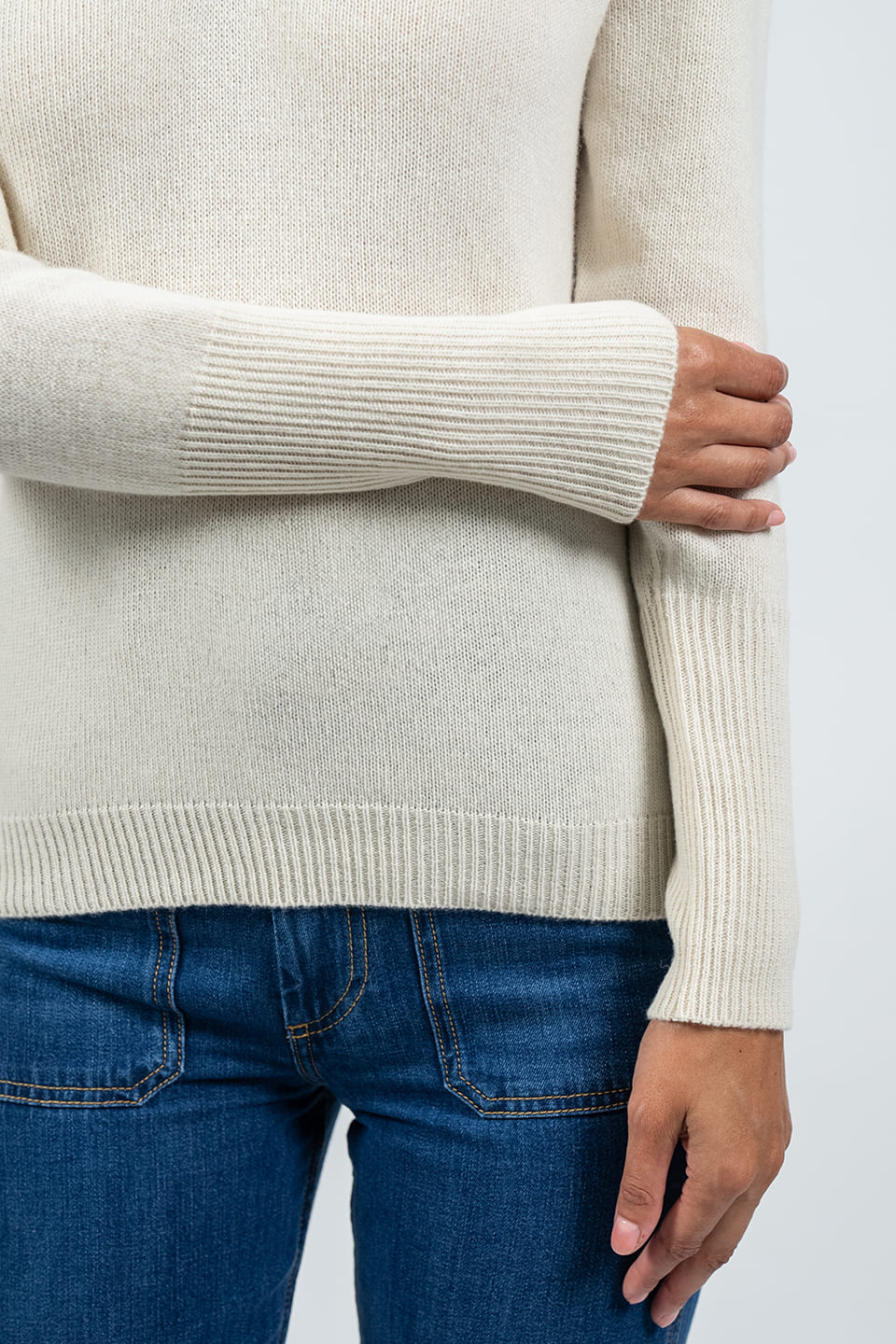 Thumbnail for Product gallery 5, Off-White Knit Sweater