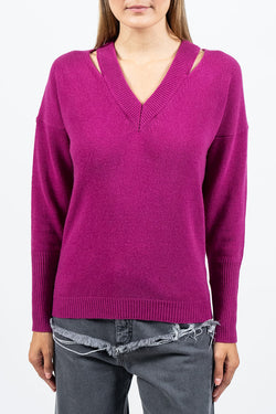 Federica Tosi | Dark Pink Knit Sweater