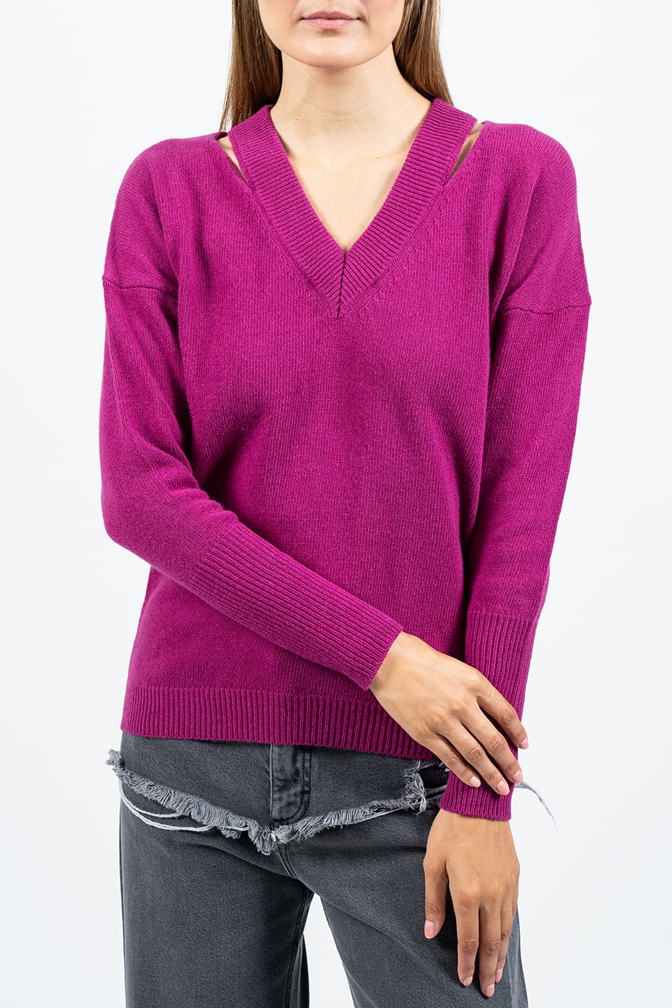 Designer Pink Women long sleeve, shop online with free delivery in UAE. Product gallery 2