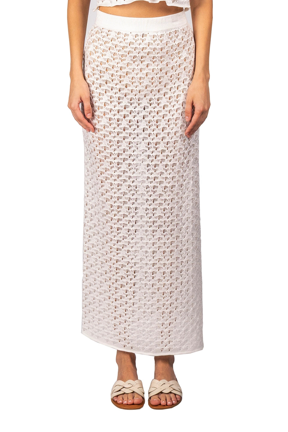 Shop online trendy White Skirts from Kukhareva London Fashion designer. Product gallery 1
