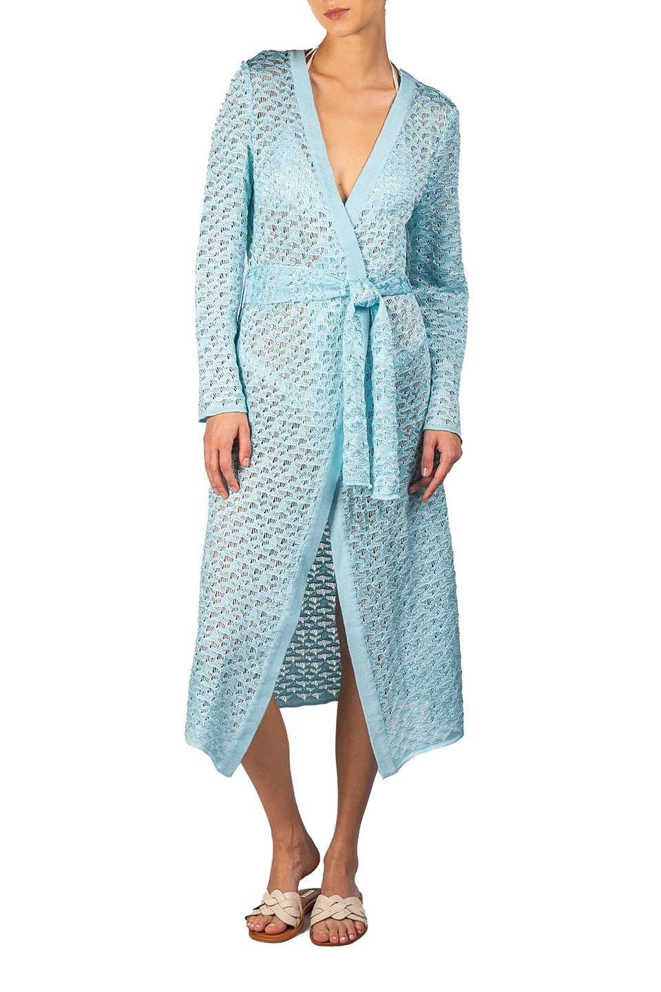 Designer Blue Beach dresses, shop online with free delivery in UAE. Product gallery 2