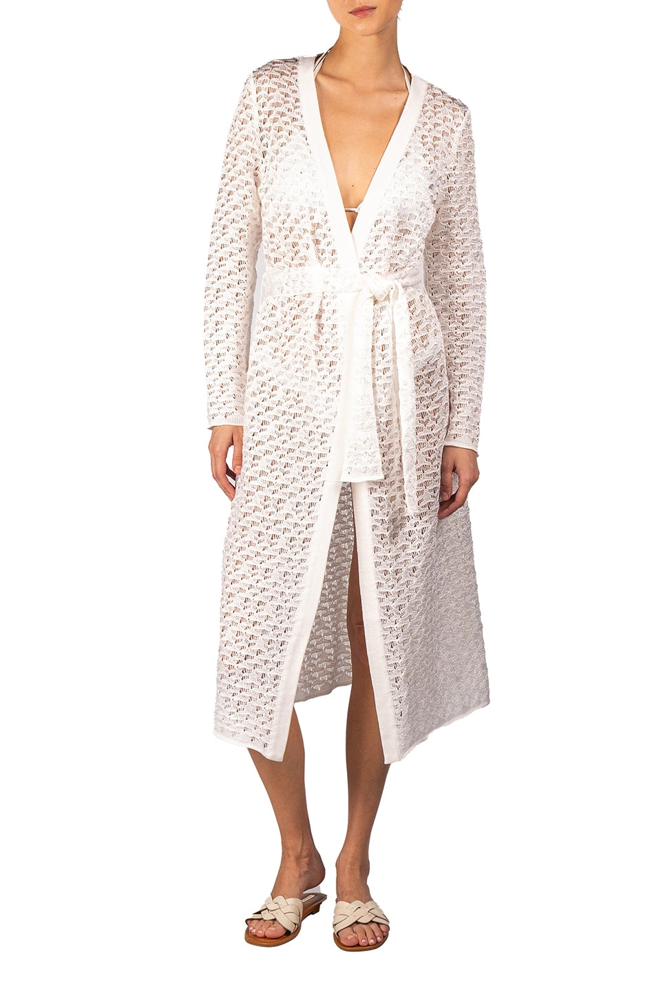 Designer White Beach dresses, shop online with free delivery in UAE. Product gallery 2