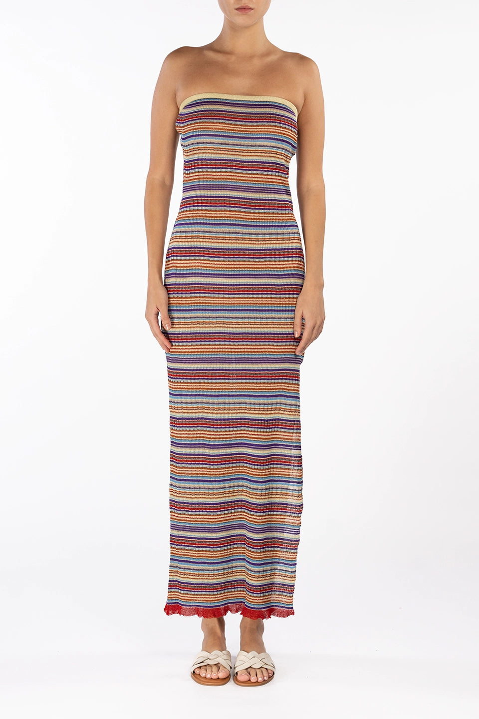 Shop online trendy Multicolor Maxi dresses from Kukhareva London Fashion designer. Product gallery 1