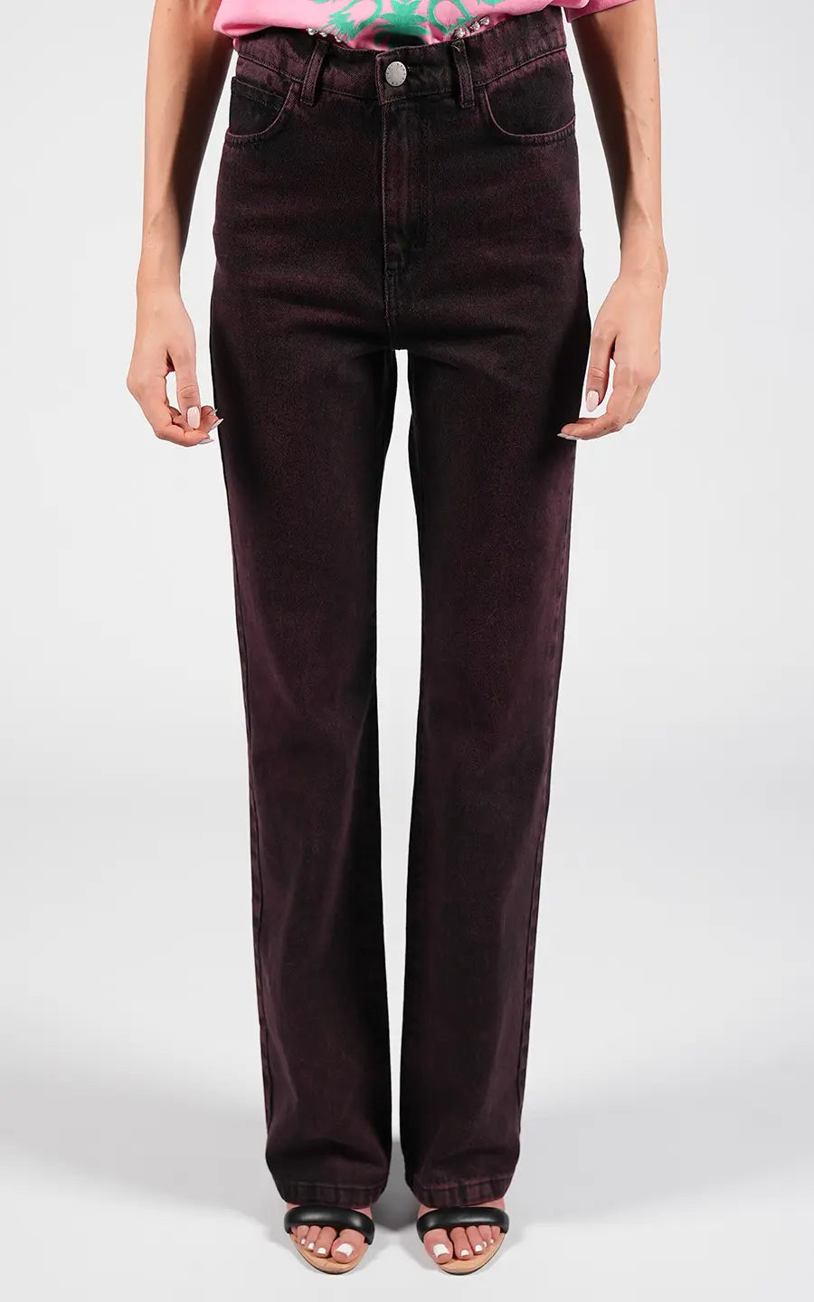 Shop online trendy Red Women pants from Federica Tosi Fashion designer. Product gallery 1