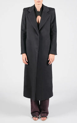 Federica Tosi | Black Long-length Coat