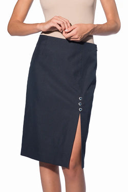 Vivetta | Pencil Midi Skirt with Side Split, alternative view