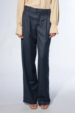 Federica Tosi | Blue Twill Pantalone
