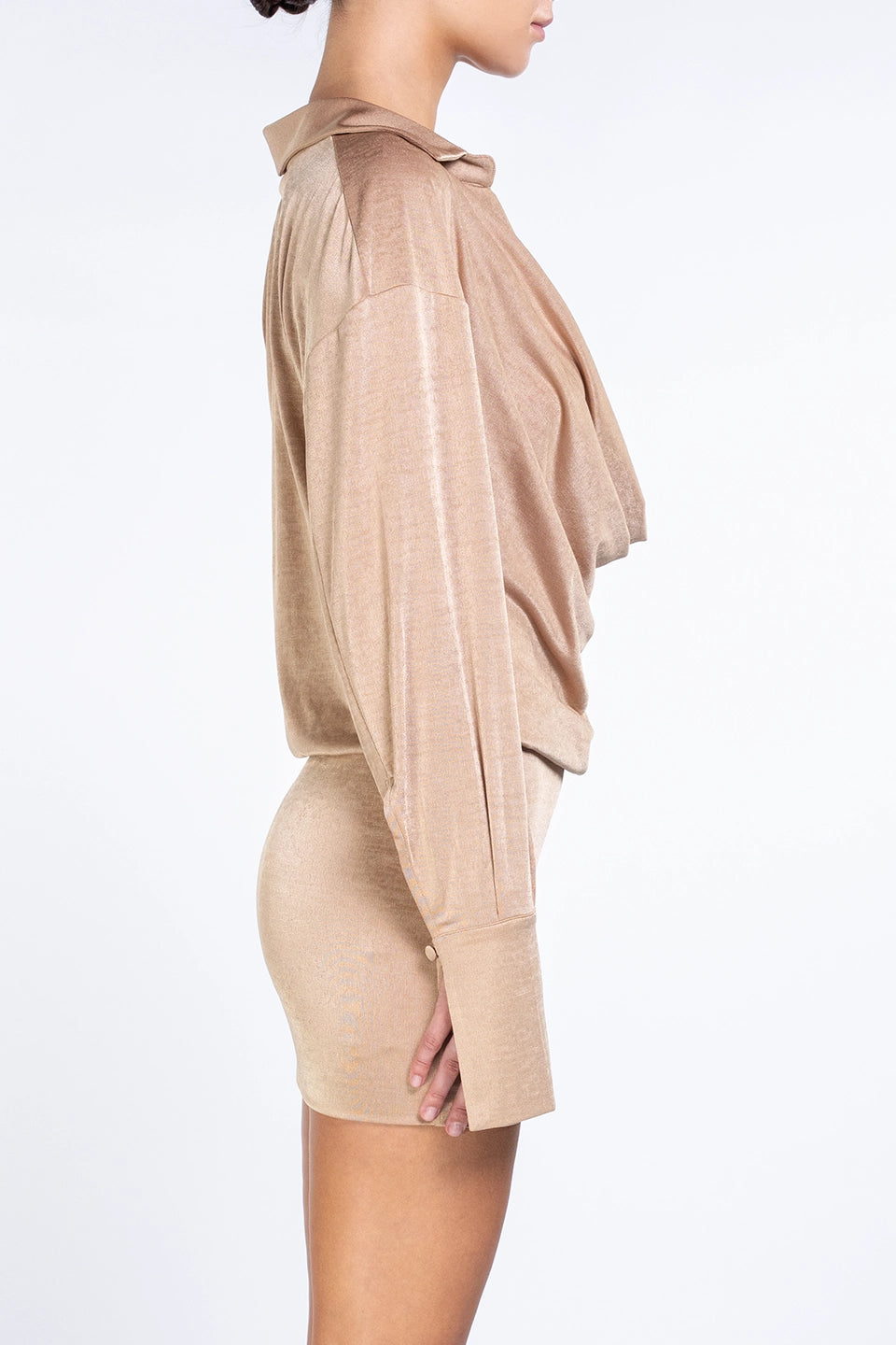 Designer Gold Mini dresses, shop online with free delivery in UAE. Product gallery 6