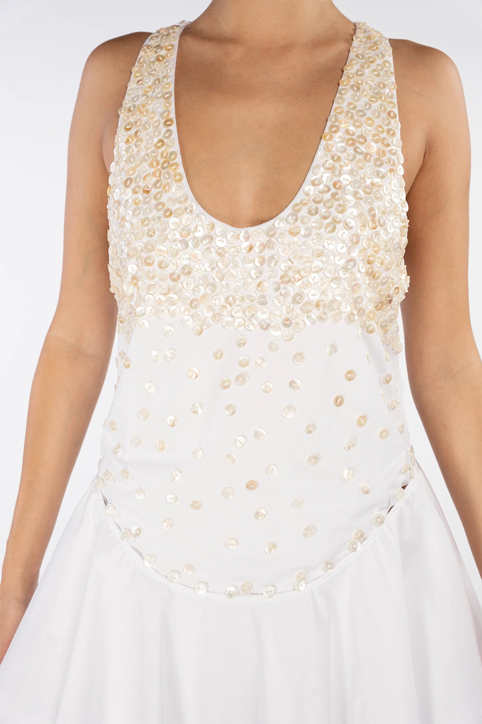 Designer White Mini dresses, shop online with free delivery in UAE. Product gallery 5