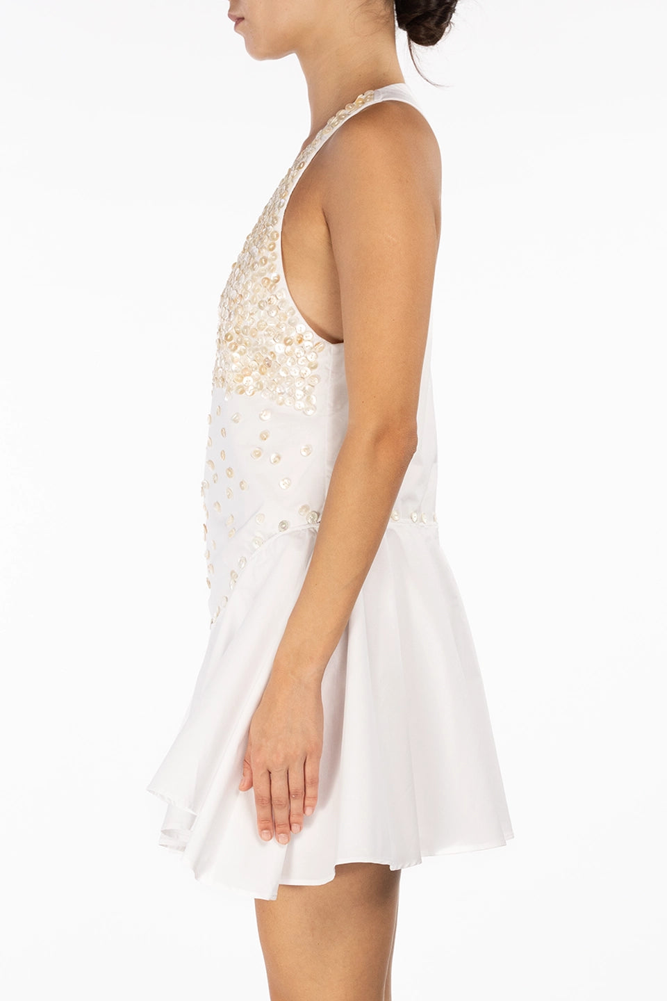 Designer White Mini dresses, shop online with free delivery in UAE. Product gallery 2