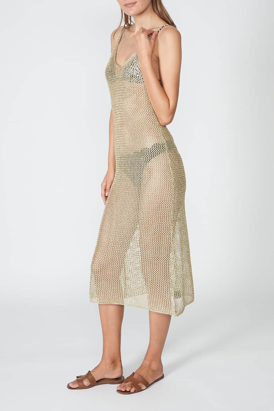 Thumbnail for Product gallery 2, Corin Dress Gold