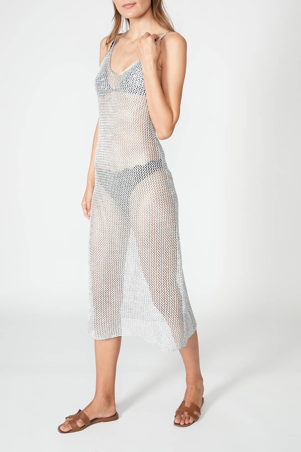 Corin Dress Silver | Beach dresses Collection 2023 | Maison D'Vie Corin Dress Silver | Beach dresses Collection 2023 | Maison D'Vie