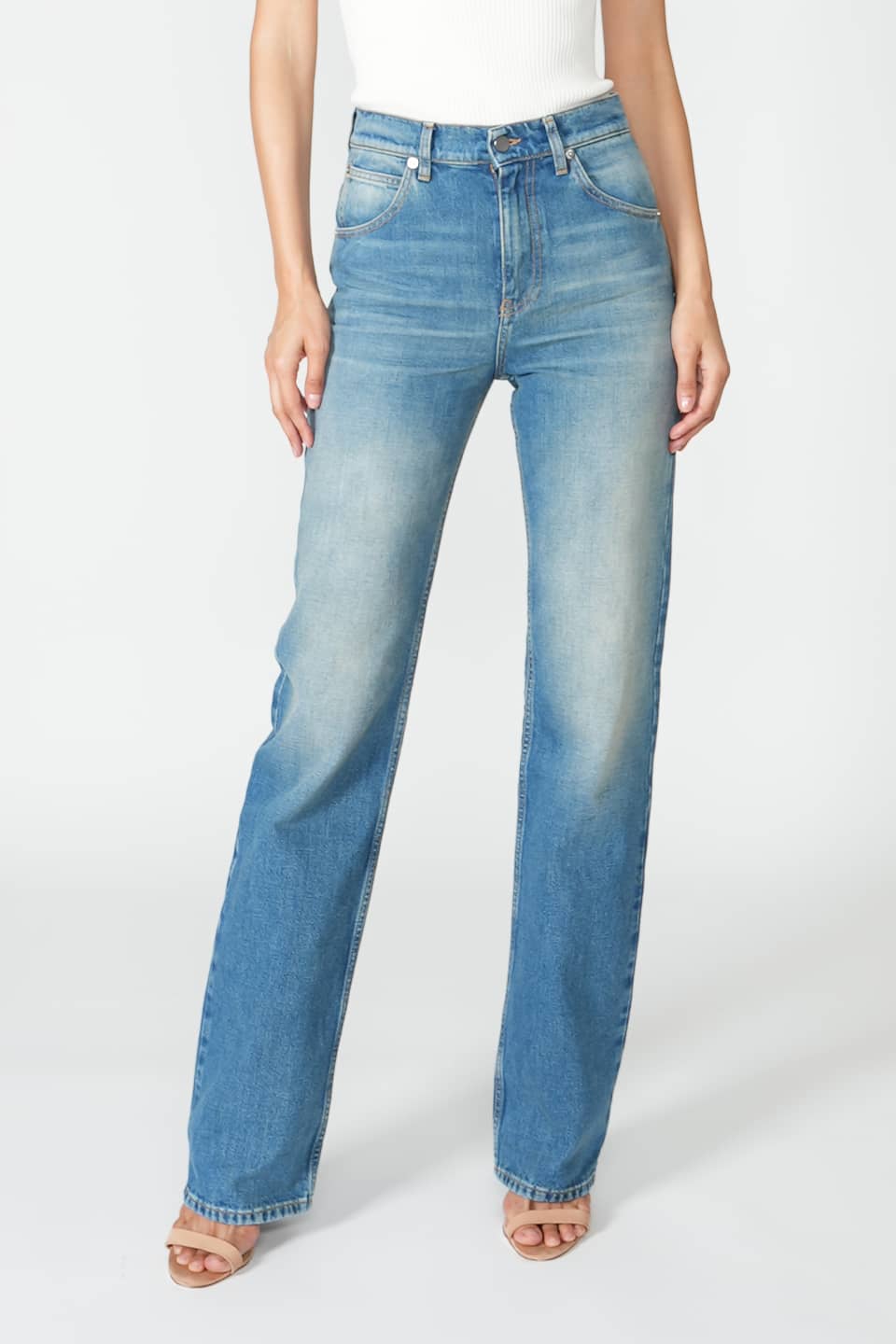 Shop online trendy Indigo Jeans from Dodo Bar Or Fashion designer. Product gallery 1