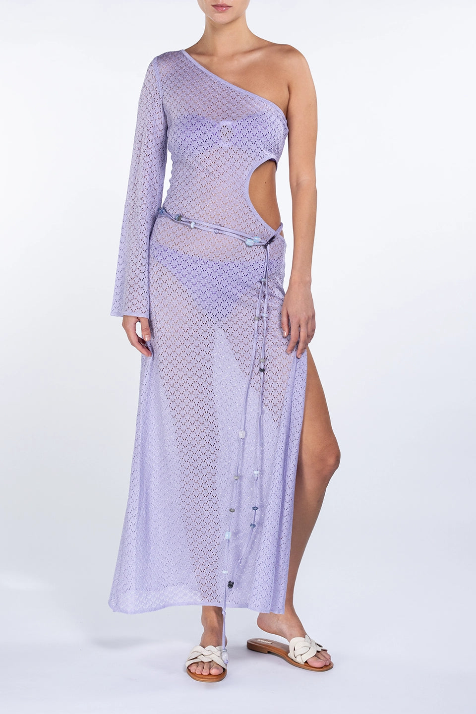 Designer Purple Maxi dresses, shop online with free delivery in UAE. Product gallery 5
