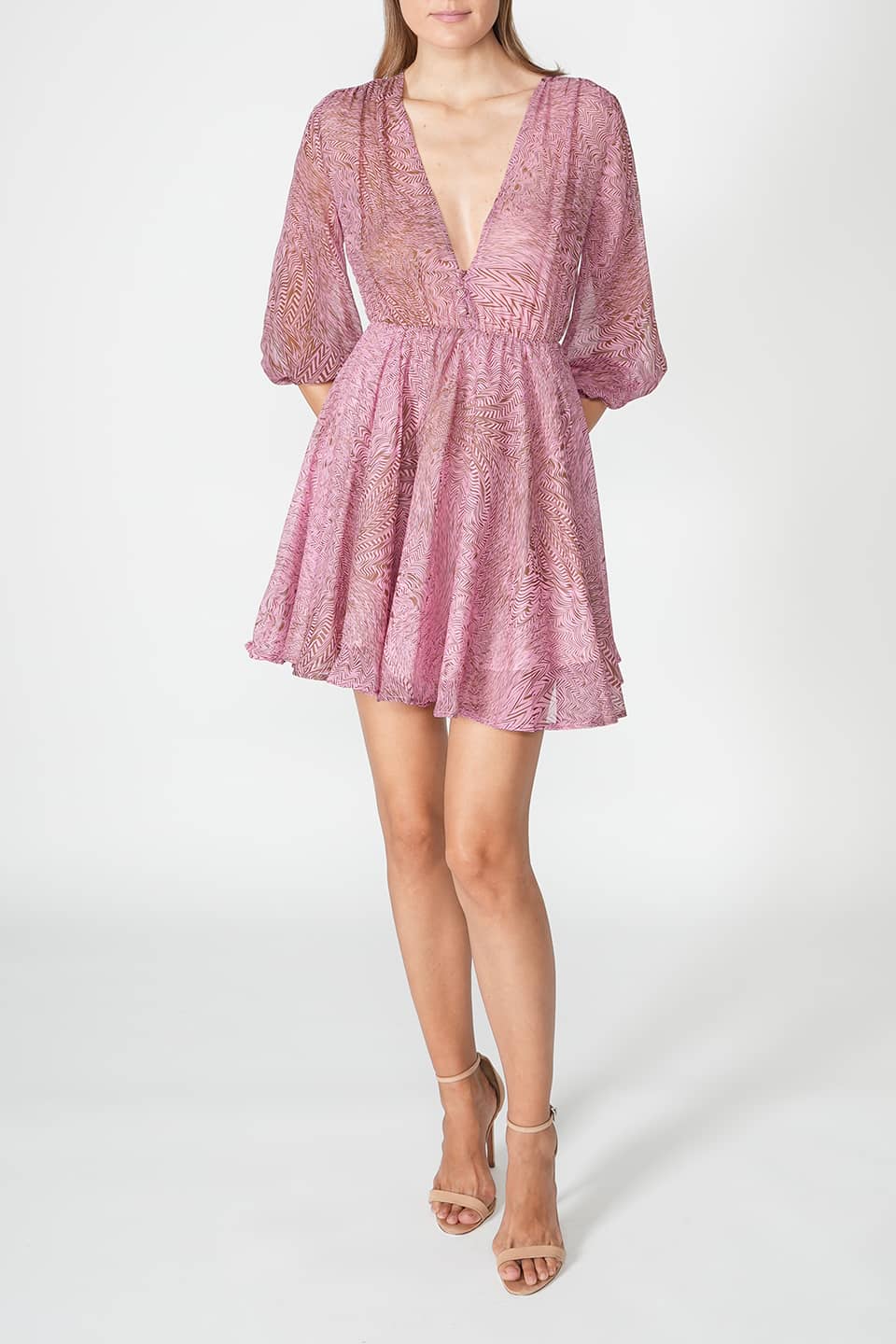 Designer Pink Mini dresses, shop online with free delivery in UAE. Product gallery 2