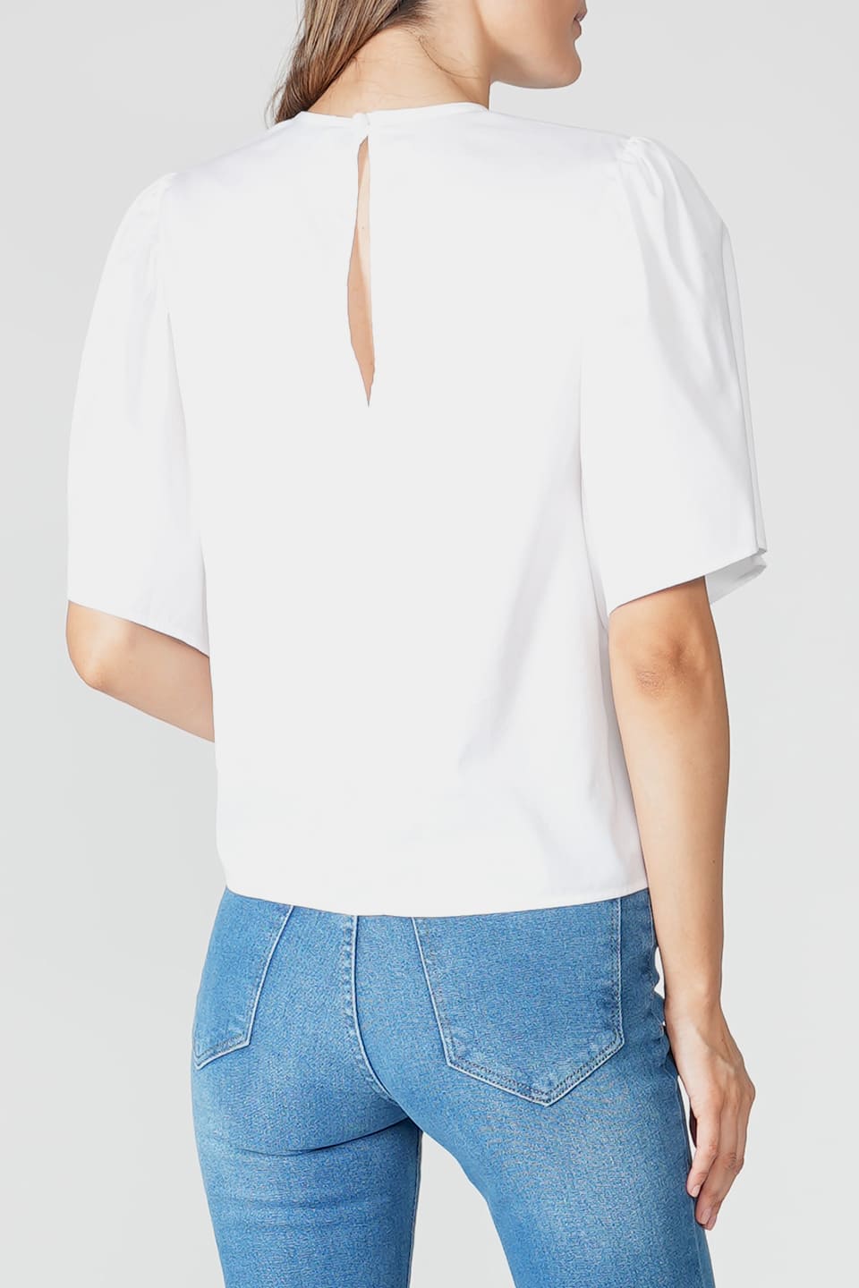 Designer White Women short sleeve, shop online with free delivery in UAE. Product gallery 5