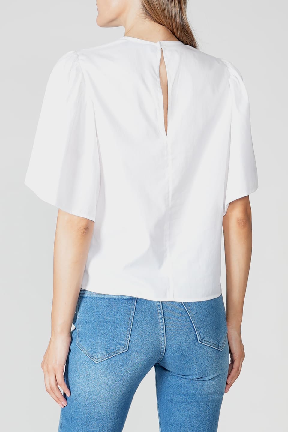 Designer White Women short sleeve, shop online with free delivery in UAE. Product gallery 4