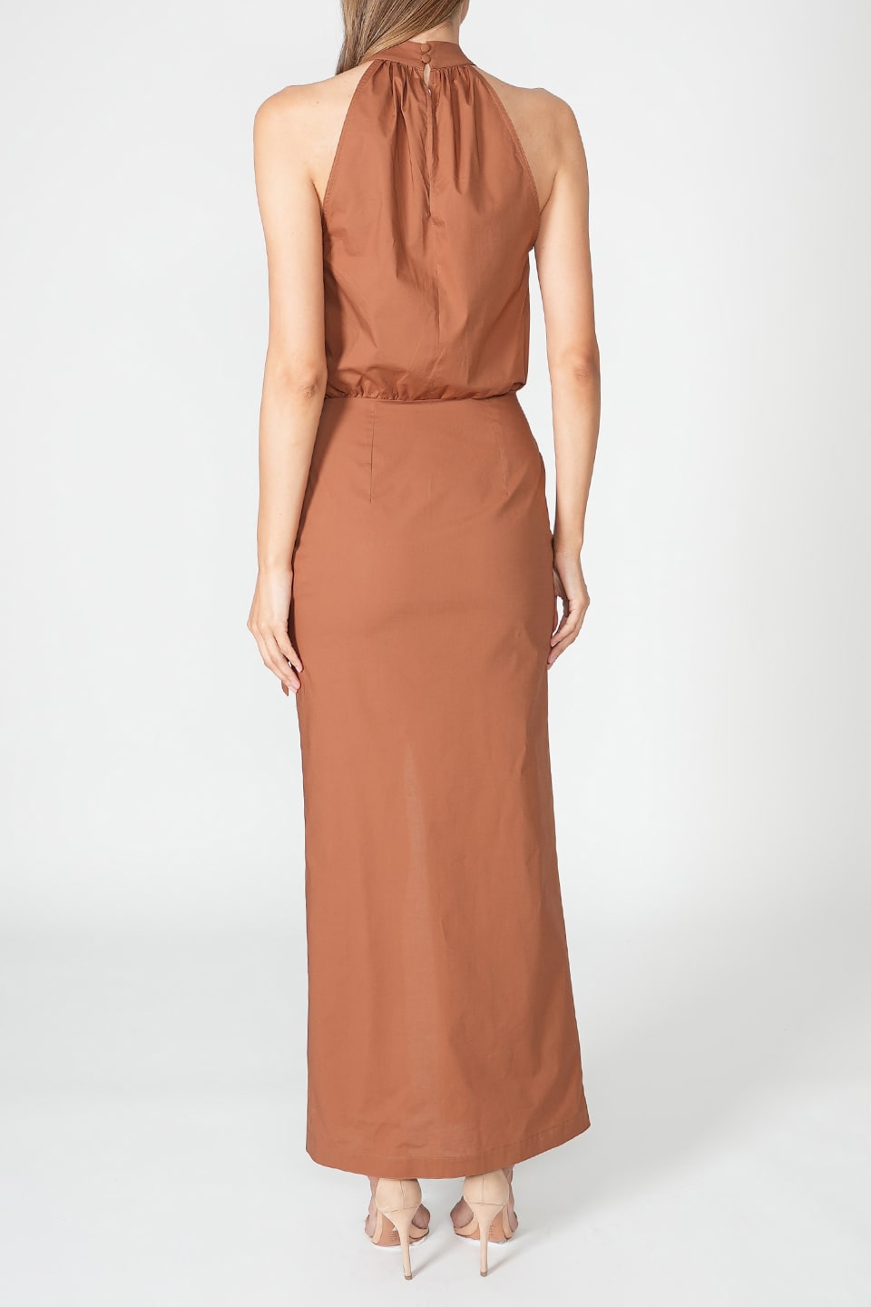 Designer Chocolate Midi dresses, shop online with free delivery in UAE. Product gallery 6