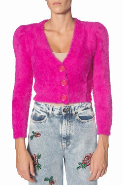 Manoush | Fuchsia Knitted Cardigan