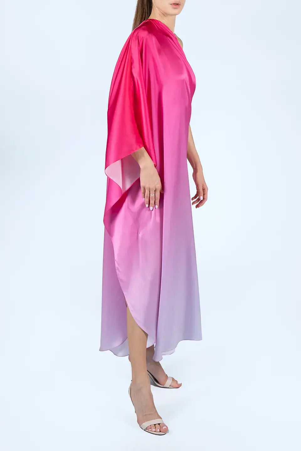 Designer Pink Maxi dresses, shop online with free delivery in Dubai. Product gallery 3