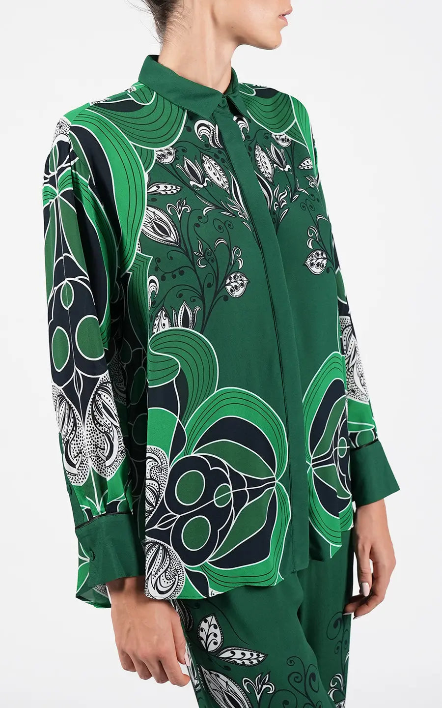 Designer Green Women Top, shop online with free delivery in Dubai. Product gallery 3