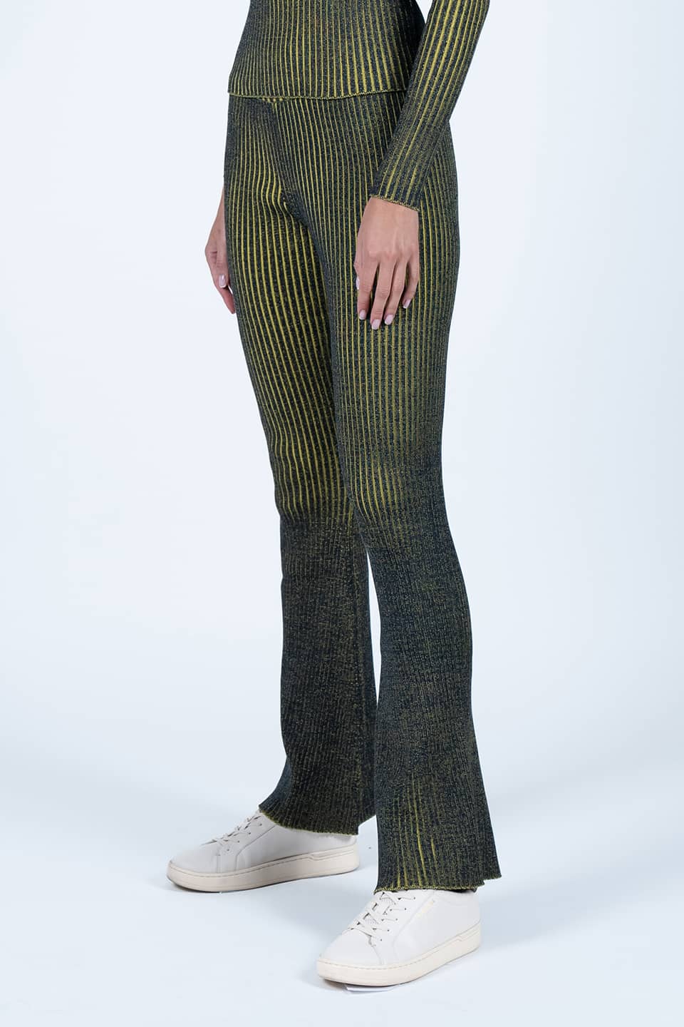 Thumbnail for Product gallery 1, Yellow Knit Trousers