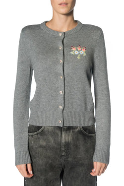 Manoush | Grey Knitted Cardigan