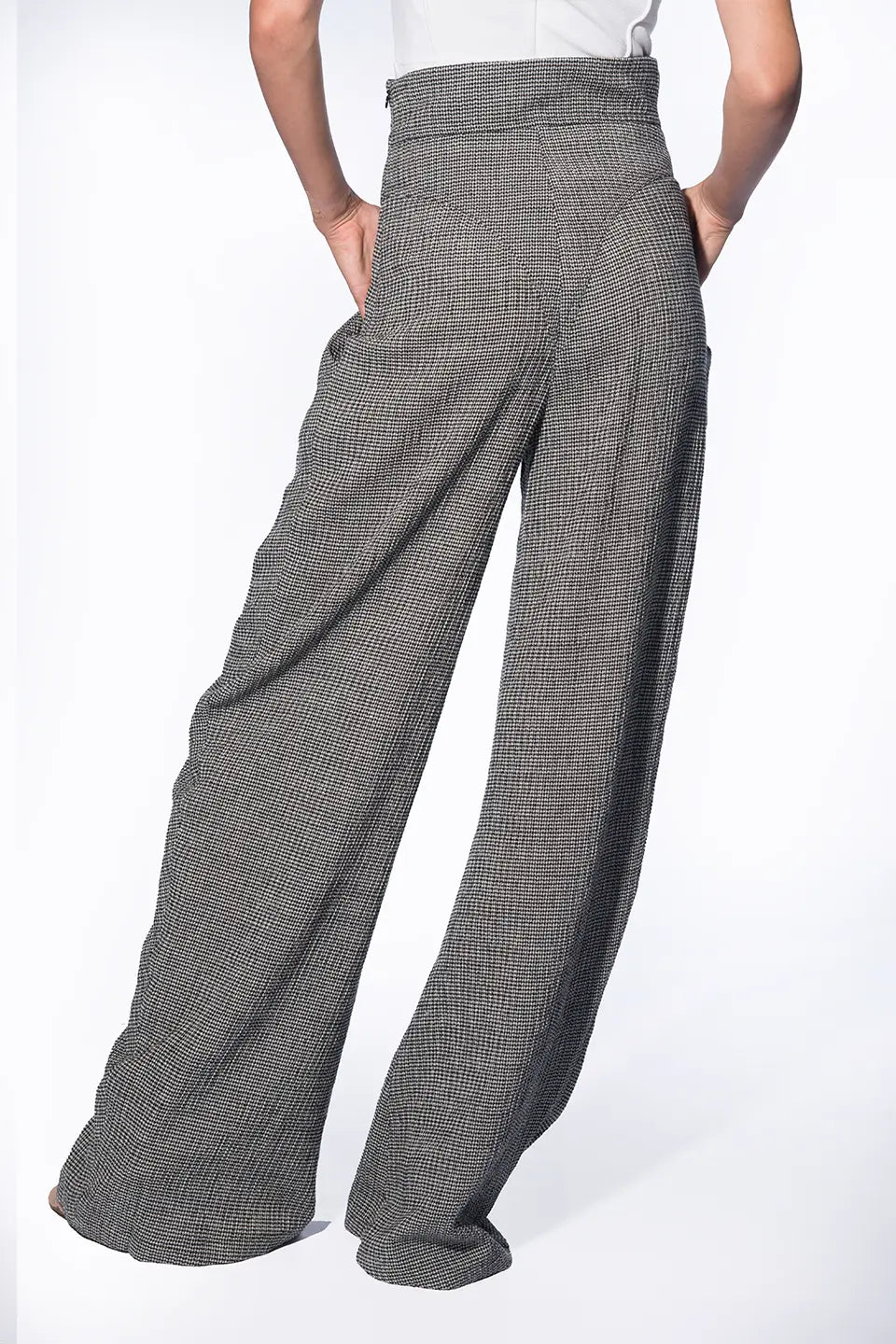 Designer Grey Women pants, shop online with free delivery in UAE. Product gallery 4